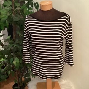 Simply Styled by Sears lightweight pullover Woman’s size Large stripes